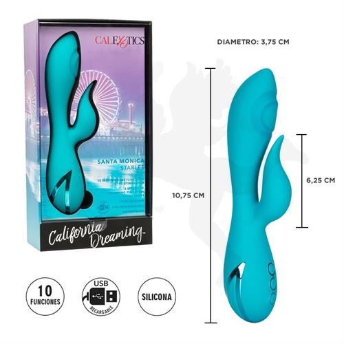 Vibrador estimulador PREMIUM Santa Monica Starlet